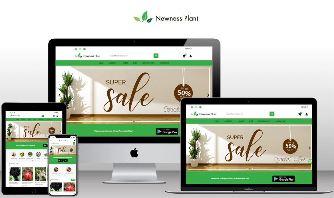 Ingenious Cocer E-commerce website